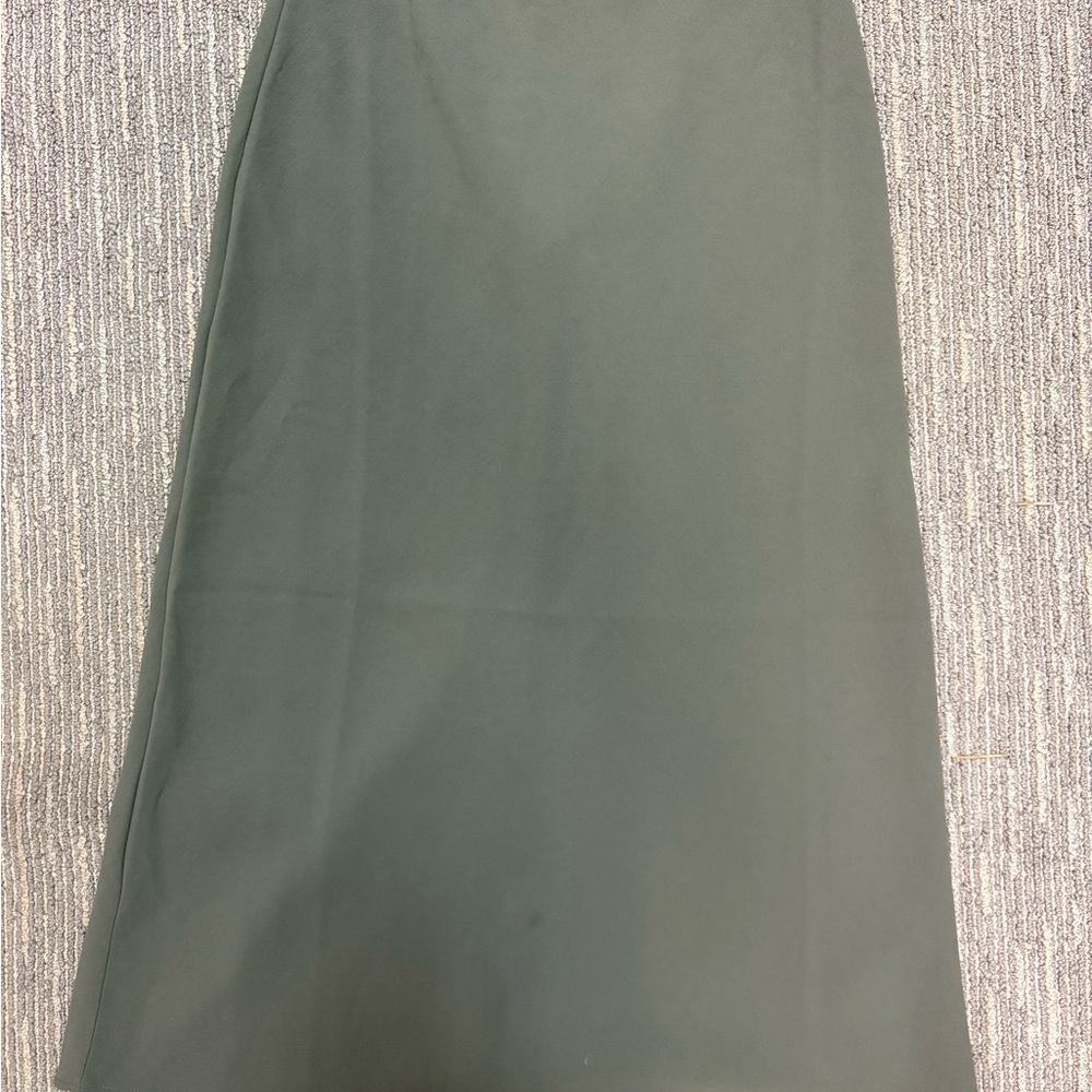 Wilfred Maxi Skirt in Dark Green